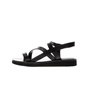 GLAMAZONS-Γυναικεία πέδιλα GLAMAZONS GOLDENROD FLATFORM μαύρα