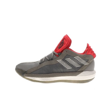 adidas Performance-Unisex παπούτσια basketball adidas Performance Dame 6 γκρι κόκκινα