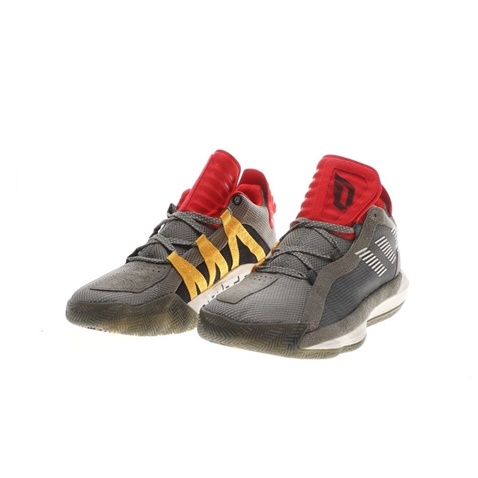 adidas Performance-Unisex παπούτσια basketball adidas Performance Dame 6 γκρι κόκκινα