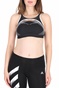 adidas Performance-Γυναικείο αθλητικό μπουστάκι adidas Performance DRST REF ασπρόμαυρο
