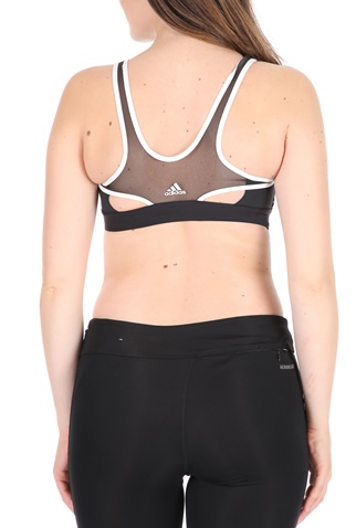 adidas Performance-Γυναικείο αθλητικό μπουστάκι adidas Performance DRST REF ασπρόμαυρο