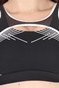 adidas Performance-Γυναικείο αθλητικό μπουστάκι adidas Performance DRST REF ασπρόμαυρο