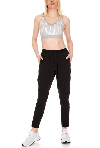 adidas Performance-Γυναικείο αθλητικό μπουστάκι adidas DRST AI BRA γκρι - ροζ