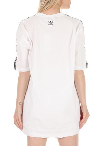 adidas Originals-Γυναικείο t-shirt adidas Originals FIORUCCI λευκό κίτρινο