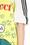 adidas Originals-Γυναικείο t-shirt adidas Originals FIORUCCI λευκό κίτρινο