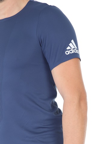 adidas Performance-Ανδρικό t-shirt adidas Performance TECH H.RDY μπλε