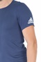 adidas Performance-Ανδρικό t-shirt adidas Performance TECH H.RDY μπλε