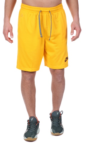 NIKE-Ανδρική βερμούδα NIKE GIANNIS M NK SHORT FREAK κίτρινη