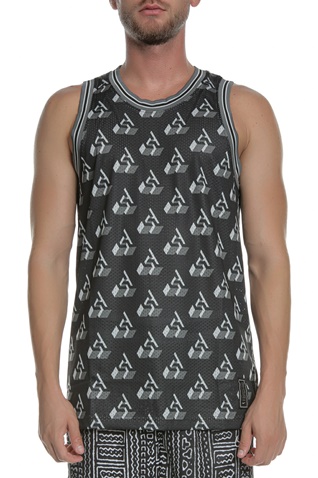 NIKE-Ανδρική φανέλα NIKE GIANNIS M NK SL PRINT μαύρη