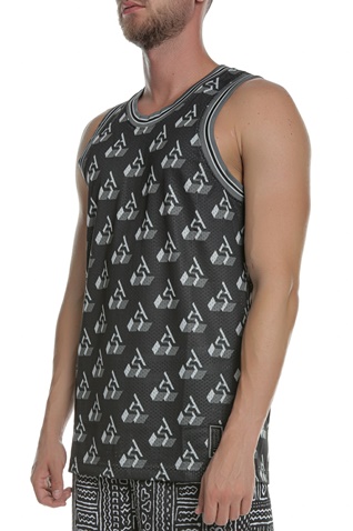 NIKE-Ανδρική φανέλα NIKE GIANNIS M NK SL PRINT μαύρη
