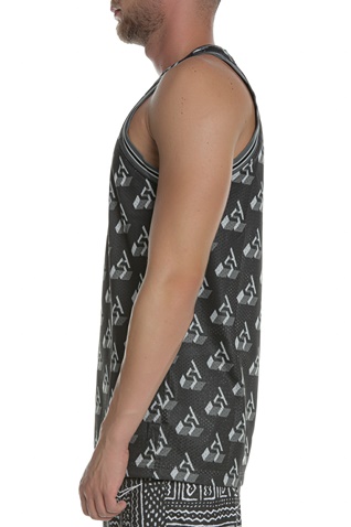 NIKE-Ανδρική φανέλα NIKE GIANNIS M NK SL PRINT μαύρη