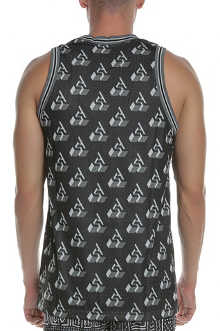 NIKE-Ανδρική φανέλα NIKE GIANNIS M NK SL PRINT μαύρη