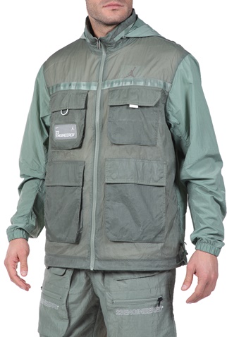 NIKE-Ανδρικό jacket NIKE M J 23ENG FZ JKT πράσινο