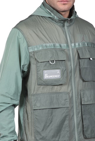 NIKE-Ανδρικό jacket NIKE M J 23ENG FZ JKT πράσινο