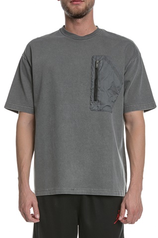 NIKE-Ανδρικό t-shirt NIKE M J 23ENG TOP γκρι