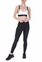 NIKE-Γυναικείο αθλητικό μπουστάκι NIKE INDY METALLIC LOGO BRA λευκό