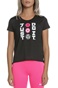 NIKE-Γυναικείο t-shirt NIKE ICNCLSH μαύρο