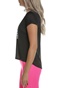 NIKE-Γυναικείο t-shirt NIKE ICNCLSH μαύρο