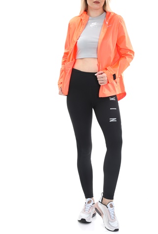 NIKE-Γυναικείο αθλητικό jacket NIKE ESSENTIAL JACKET πορτοκαλί
