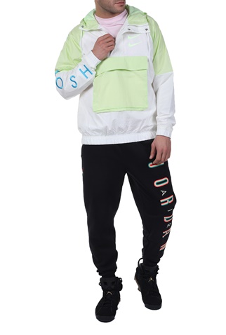 NIKE-Ανδρικό jacket NIKE NSW SWOOSH JKT WVN λευκό κίτρινο
