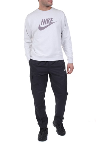 NIKE-Ανδρική φούτερ μπλούζα NIKE M NSW CREW FT GX γκρι