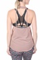 NIKE-Γυναικείο top NIKE YOGA CORE COLLECTION TANK μπεζ