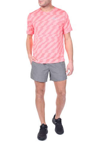 NIKE-Ανδρική μπλούζα NIKE DF MILER SS FF JAC ροζ