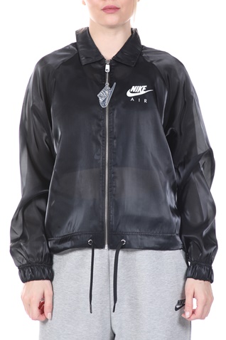 NIKE-Γυναικείο jacket NIKE NSW AIR JKT SHEEN μαύρο