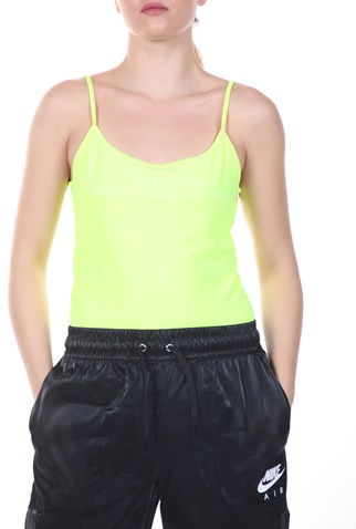 NIKE-Γυναικείο αθλητικό κορμάκι NIKE NSW AIR BODYSUIT SMLS κίτρινο