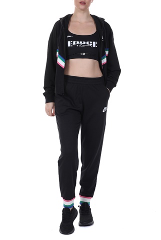 NIKE-Γυναικείο παντελόνι φόρμας NIKE  NSW HRTG PANT FLC μαύρο