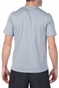 NIKE-Ανδρικό t-shirt NIKE DF MILER TOP SS WR GX γκρι