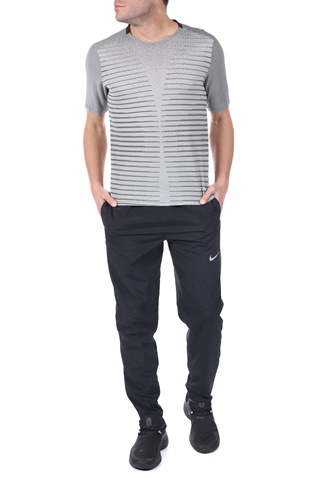 NIKE-Ανδρική μπλούζα NΙKΕ TECHKNIT TOP SS FF λευκή μαύρη
