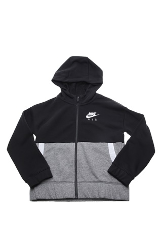 NIKE-Παιδική φούτερ ζακέτα NIKE NSW NIKE AIR FZ HOODIE μαύρη