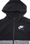 NIKE-Παιδική φούτερ ζακέτα NIKE NSW NIKE AIR FZ HOODIE μαύρη