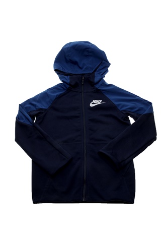 NIKE-Παιδική ζακέτα NIKE MIXED MATERIAL μπλε