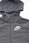 NIKE-Παιδική φούτερ ζακέτα NIKE MIXED MATERIAL γκρι