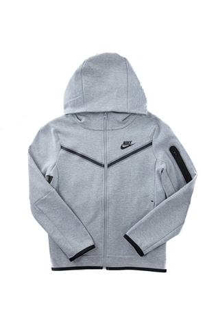 NIKE-Παιδική φούτερ ζακέτα NIKE γκρι 