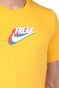 NIKE-Ανδρική μπλούζα NIKE GA M NK DRY TEE SWOOSH FREAK 2 κίτρινη
