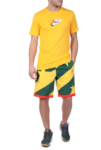 NIKE-Ανδρική μπλούζα NIKE GA M NK DRY TEE SWOOSH FREAK 2 κίτρινη
