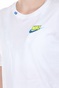 NIKE-Γυναικείο cropped top NIKE NSW TEE WORLDWIDE 2 CROP λευκό