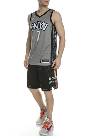 NIKE-Ανδρική φανέλα ΝΙΚE NBA BKN M NK SWGMN JSY STMT 2 γκρι