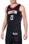 NIKE-Ανδρική αθλητική φανέλα ΝΙΚE NBA HOU M NK SWGMN JSY STMT 20 μαύρη