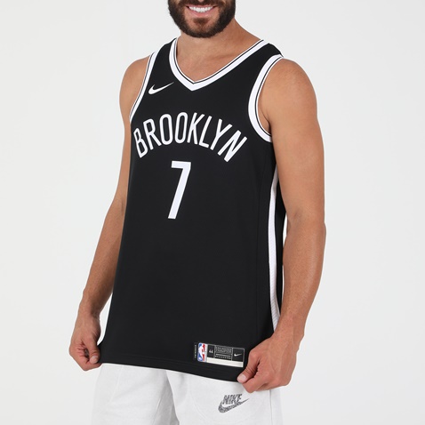 NIKE-Ανδρική αθλητική φανέλα NIKE ΝΒΑ BKN M NK SWGMN JSY ICON 20 μαύρη
