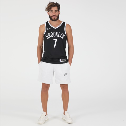 NIKE-Ανδρική αθλητική φανέλα NIKE ΝΒΑ BKN M NK SWGMN JSY ICON 20 μαύρη