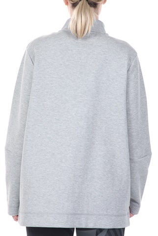 NIKE-Γυναικεία φούτερ ζακέτα NIKE NSW TCH FLC LONG FZ γκρι