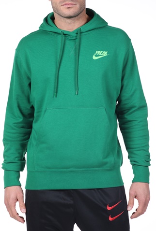 NIKE-Ανδρική φούτερ μπλούζα NIKE GIANNIS M NK PO HOODIE FREAK πράσινη