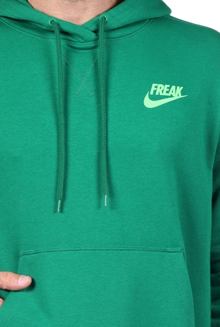 NIKE-Ανδρική φούτερ μπλούζα NIKE GIANNIS M NK PO HOODIE FREAK πράσινη