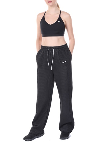 NIKE-Γυναικείο παντελόνι φόρμας NIKE NSW TECH FLC ENG AOJ μαύρο λευκό