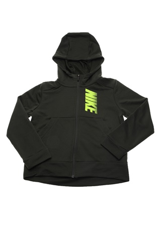 NIKE-Παιδική ζακέτα προπόνησης NIKE DRY FLC χακί