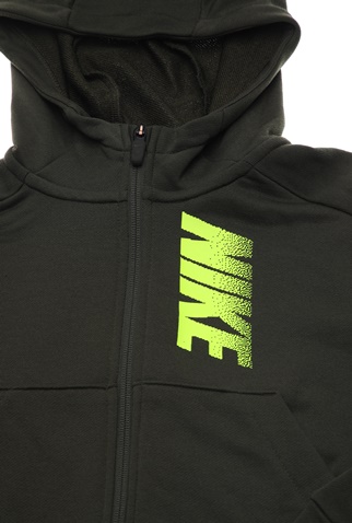 NIKE-Παιδική ζακέτα προπόνησης NIKE DRY FLC χακί
